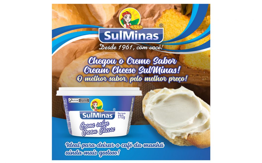 Lançamento Creme Sabor Cream Cheese Pote 170g